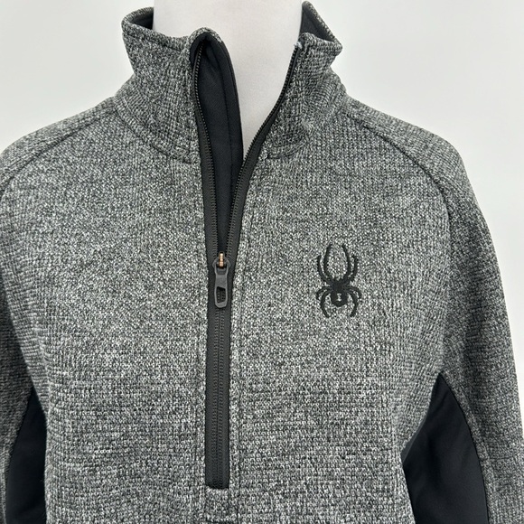 Spyder 1/4 Zip Jacket-size Large - Picture 5 of 12